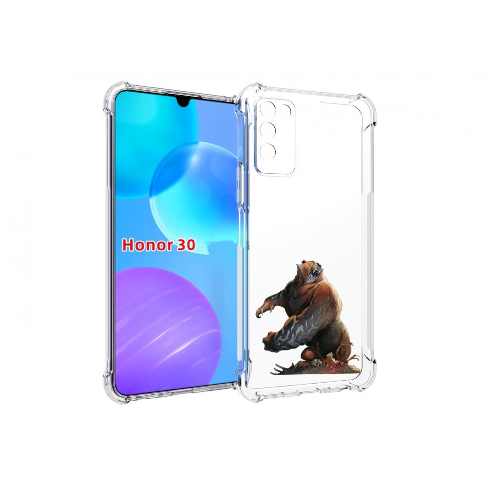 

Чехол MyPads Медведь-жестокий для Huawei Honor 30 Lite, Tocco