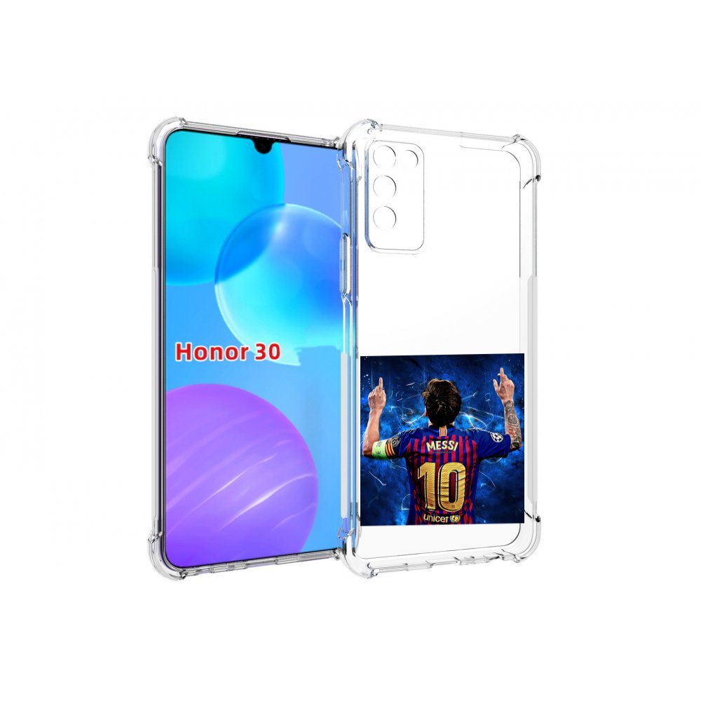 

Чехол MyPads Месси-10 мужской для Huawei Honor 30 Lite, Tocco