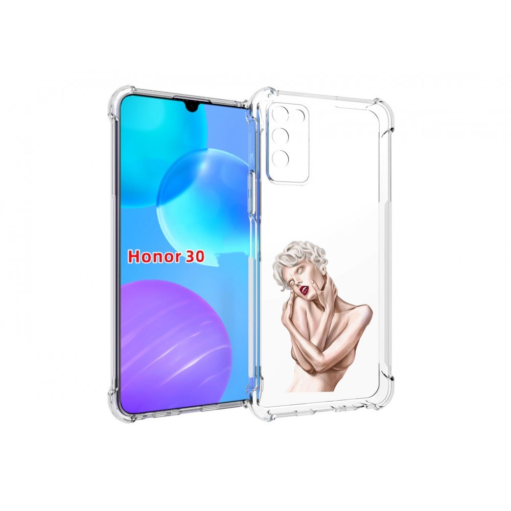 

Чехол MyPads Мигера женский для Huawei Honor 30 Lite, Tocco