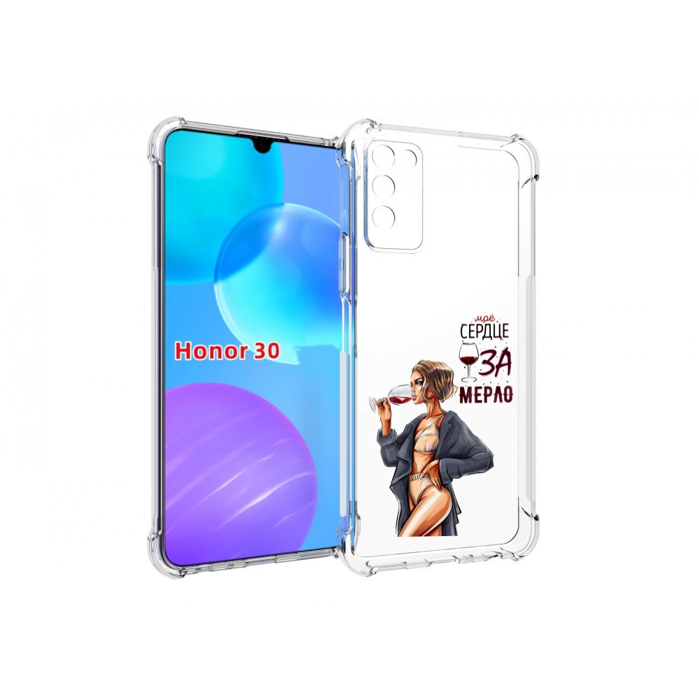 

Чехол MyPads Мое-сердце-замерло для Huawei Honor 30 Lite, Tocco