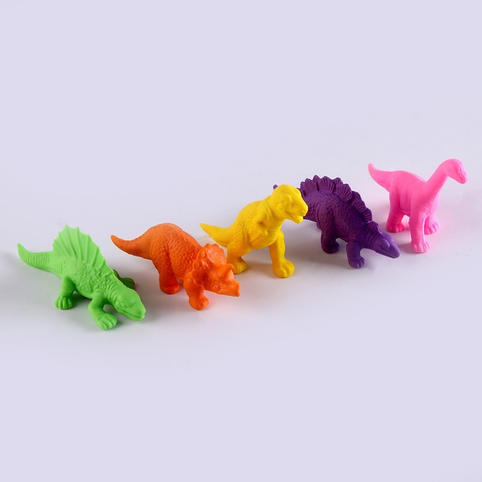 Престиж Игрушки Динозаврики набор 5 шт., в пакете