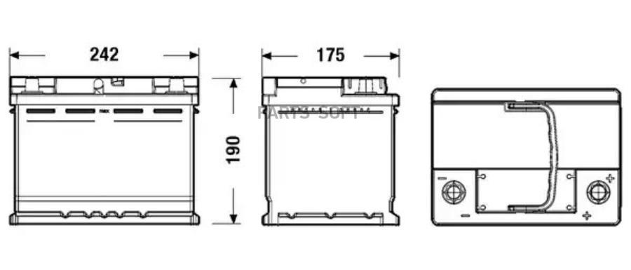 

EXIDE Аккумулятор EXIDE EL600