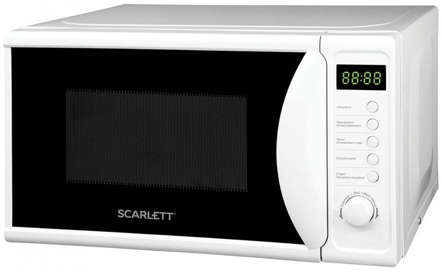 Микроволновая печь соло Scarlett SC-MW9020S02D белый