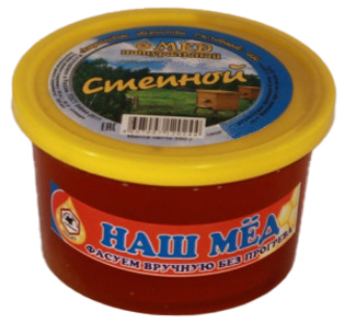 

Мед Наш мед степной натуральный 350 г