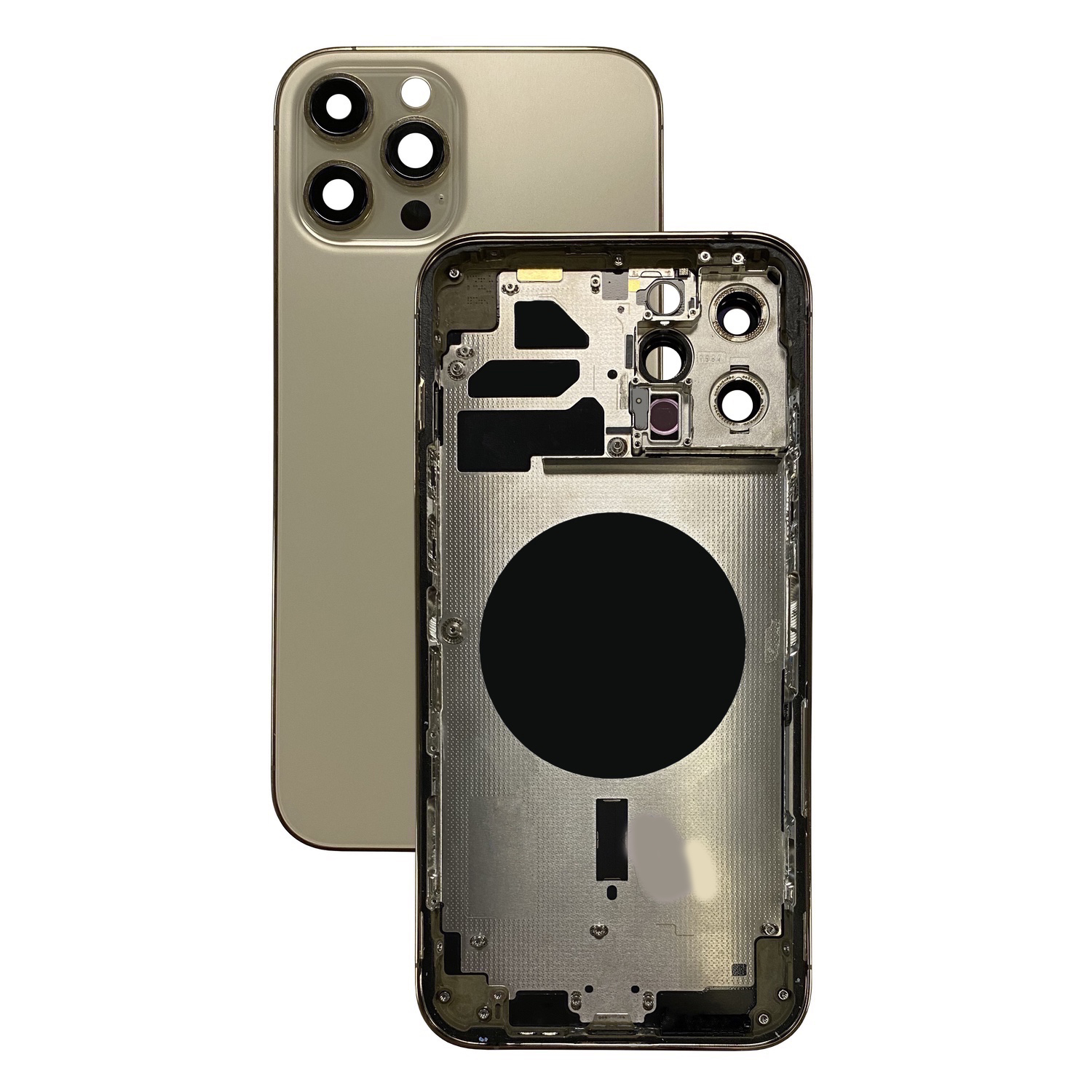 

Корпус Айсотка для смартфона Apple 12 Pro Max золотой