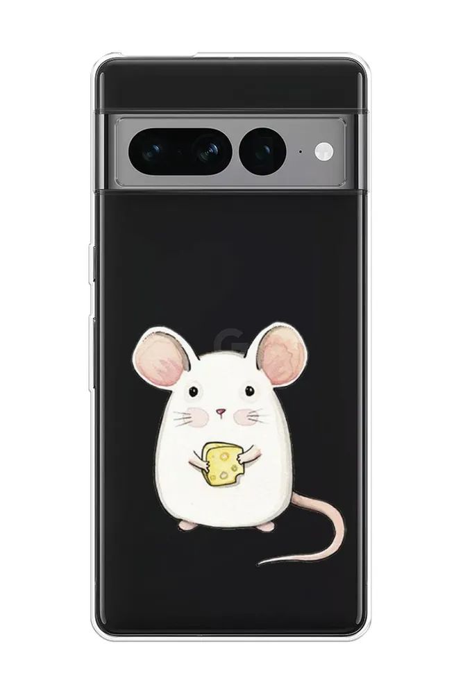 

Чехол Awog на Google Pixel 7 Pro "Мышка", Разноцветный