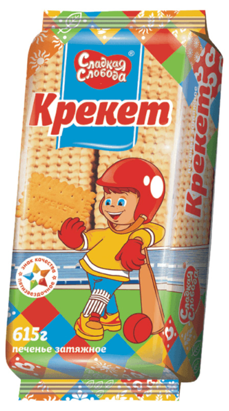 

Печенье Сладкая Слобода крекет затяжное 615 г