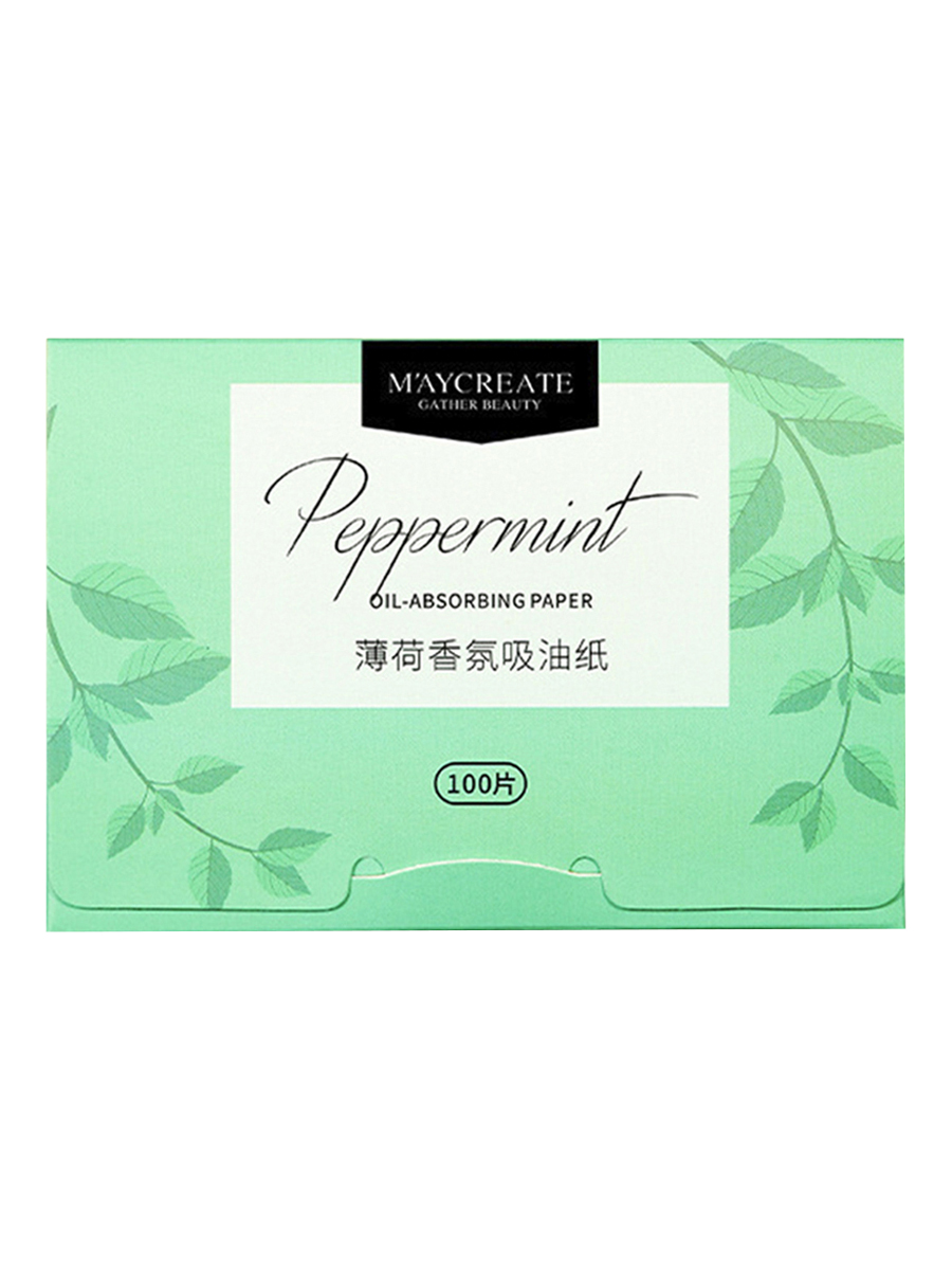 

Матирующие салфетки для лица Maycreate Gather Beautyмята 100 шт, Mint