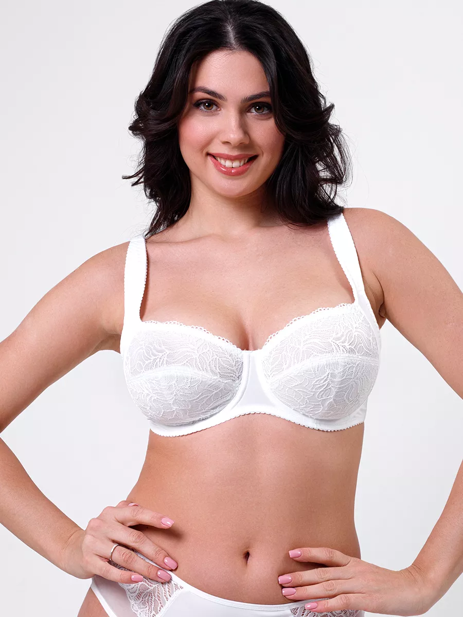 

Бюстгальтер женский Milabel lingerie 10082 белый 95D, 10082