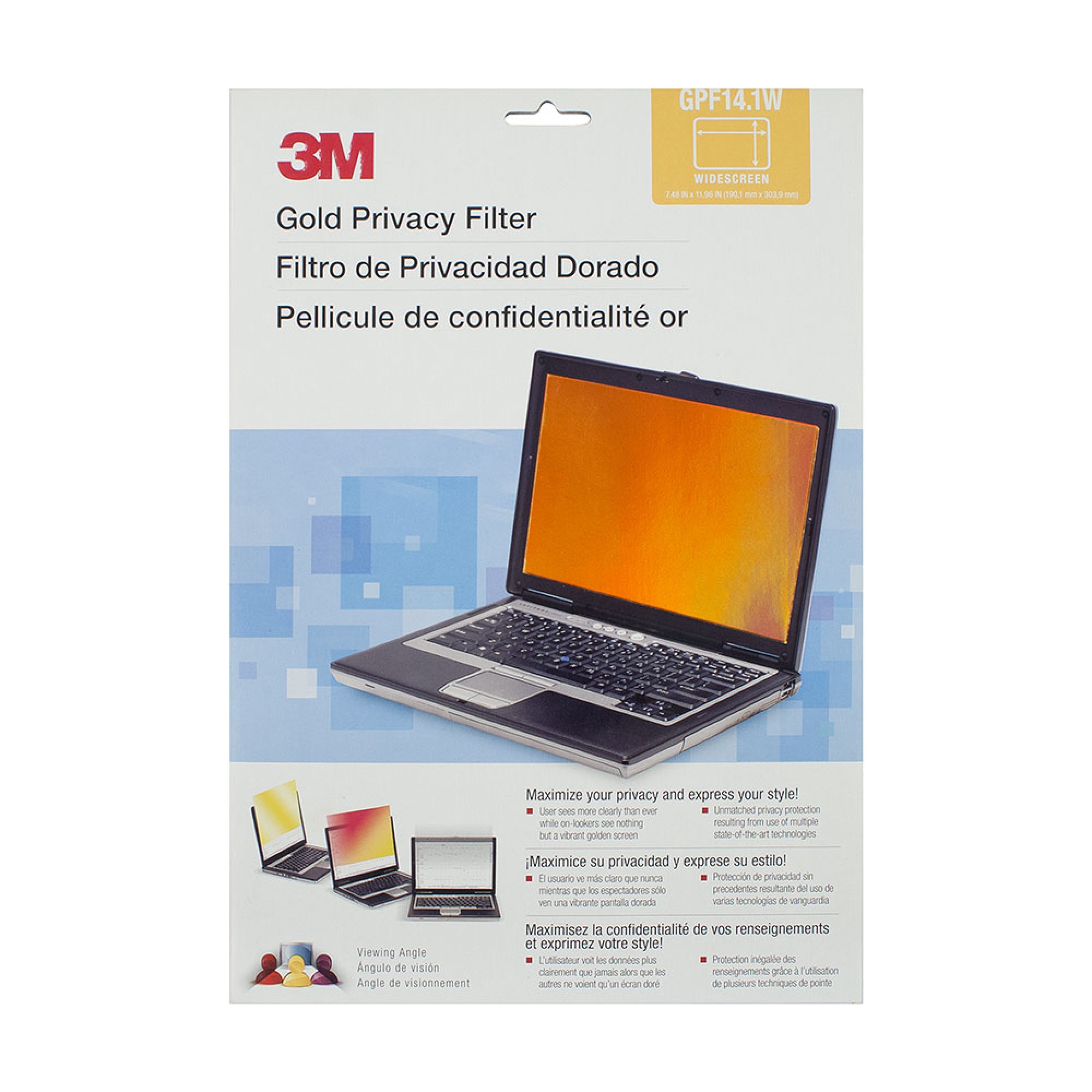 Экран защиты информации для монитора OEM GPF14.1W, 14.1