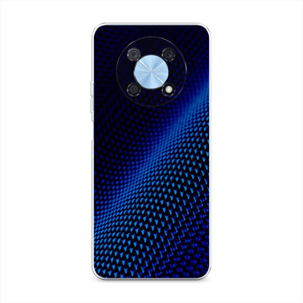

Чехол Awog на Huawei Nova Y90 "Синий карбон", Разноцветный