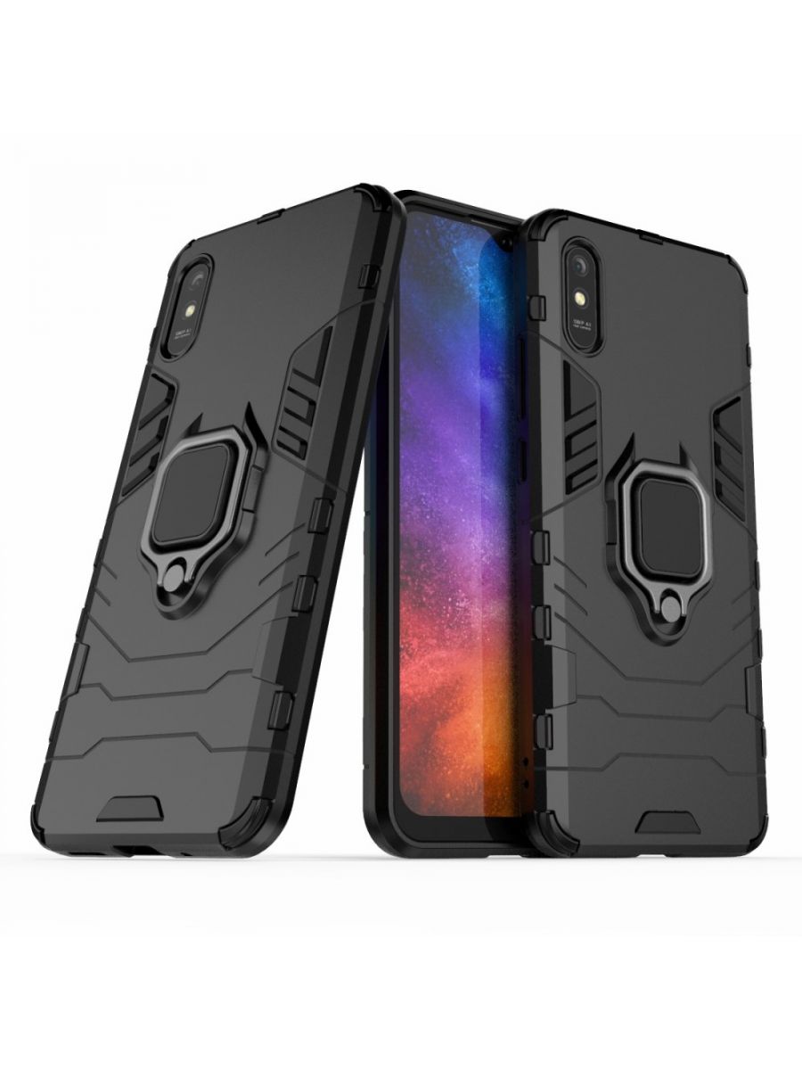

Чехол Ring для смартфона Xiaomi Redmi 9A черный