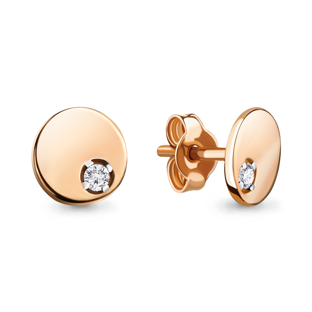 

Моносерьга из серебра с фианитом Aquamarine 46591А_925_з, 46591А_925_з