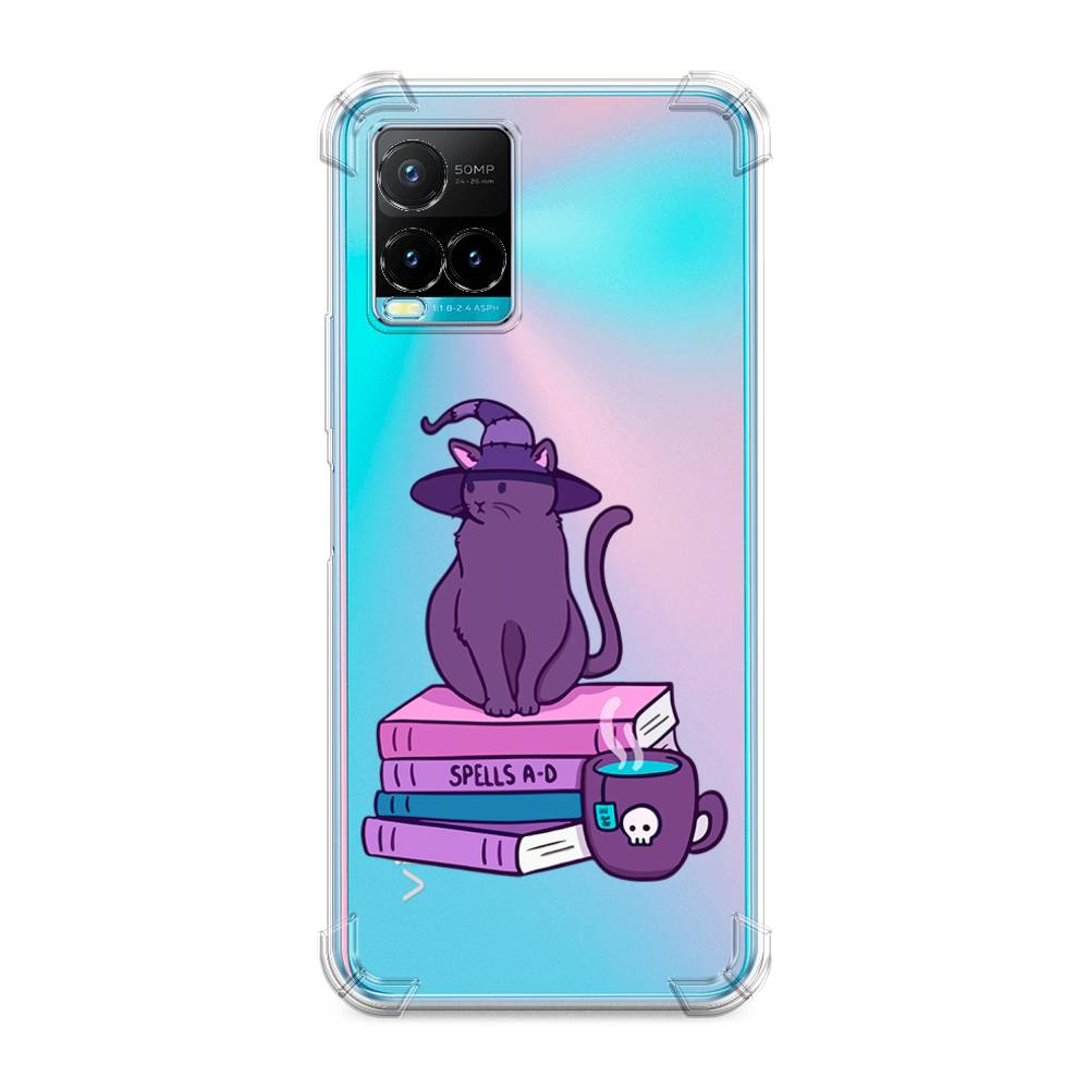 

Чехол Awog на Vivo Y33s/Y21 "Magic Cat", Разноцветный