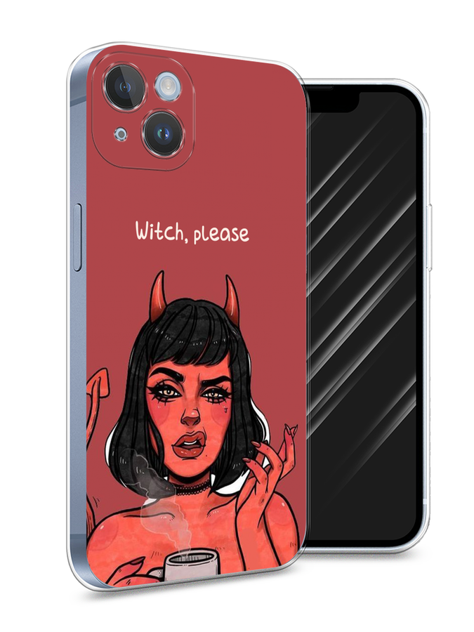 

Чехол Awog на Apple iPhone 14 Plus / Айфон 14 Плюс "Evil Girl", Разноцветный, 15350-6