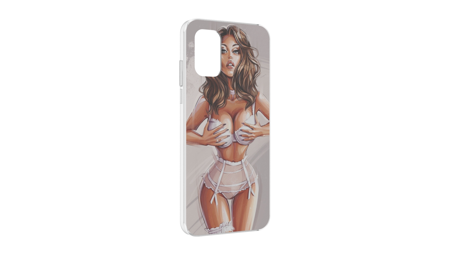 

Чехол MyPads Девушка-в-кружевном для Nokia G21, Прозрачный, Tocco