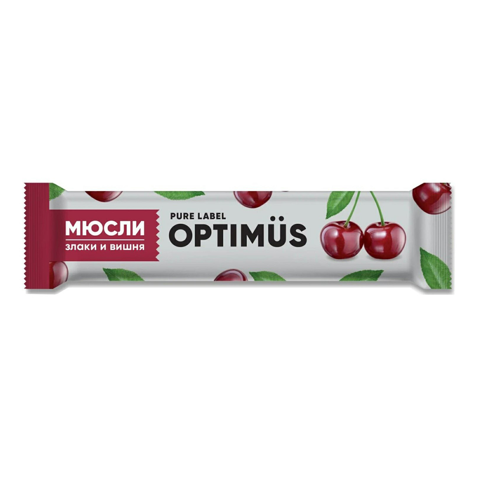 

Батончик Аматег Optimus мюсли Злаки и вишня 25 г