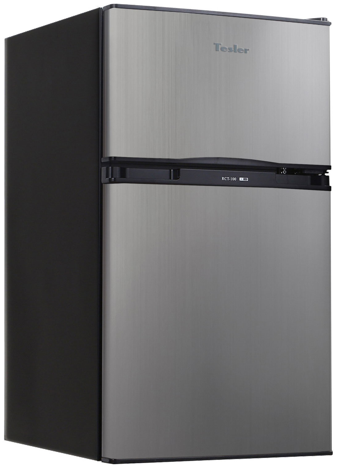 фото Холодильник tesler rct-100 graphite