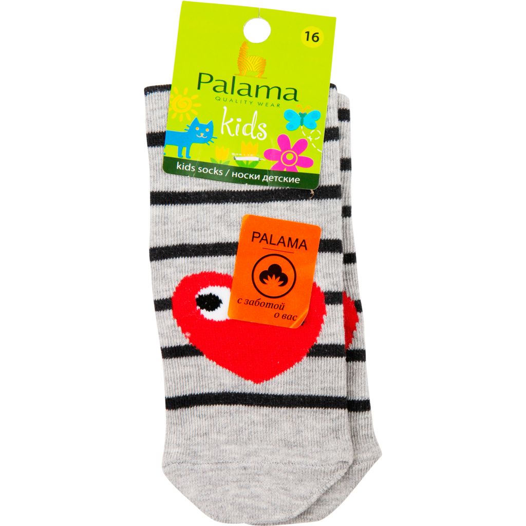

Носки Palama р серо-черный 16-18