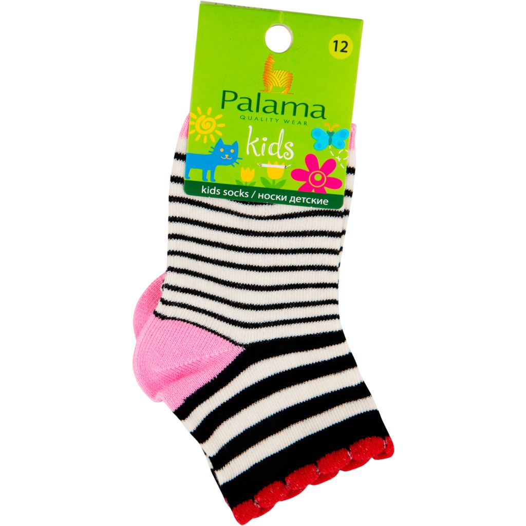 

Носки Palama черно-белый р 12-14