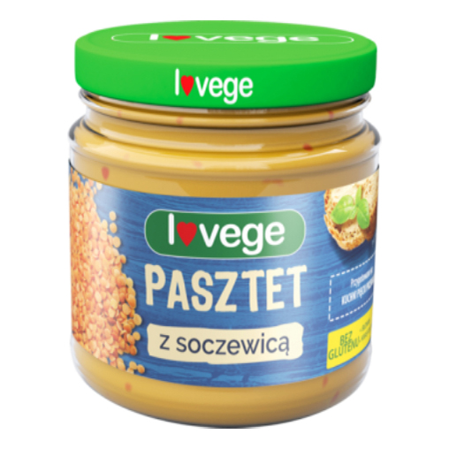 

Паштет Lovege с чечевицей 180 г