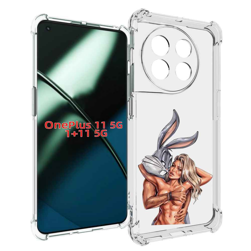 

Чехол MyPads красивая-девушка-с-бак-банни женский для OnePlus 11, Прозрачный, Tocco