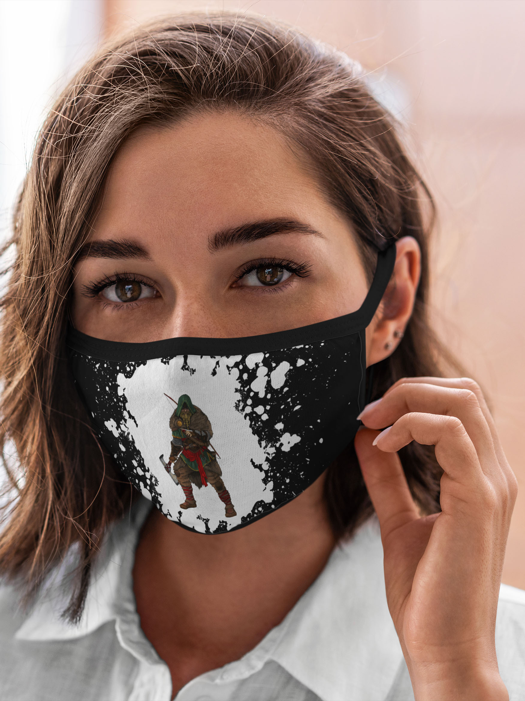 

Многоразовая маска унисекс Burnettie Assassins Creed Valhalla Z, Разноцветный, Assassins Creed Valhalla Z