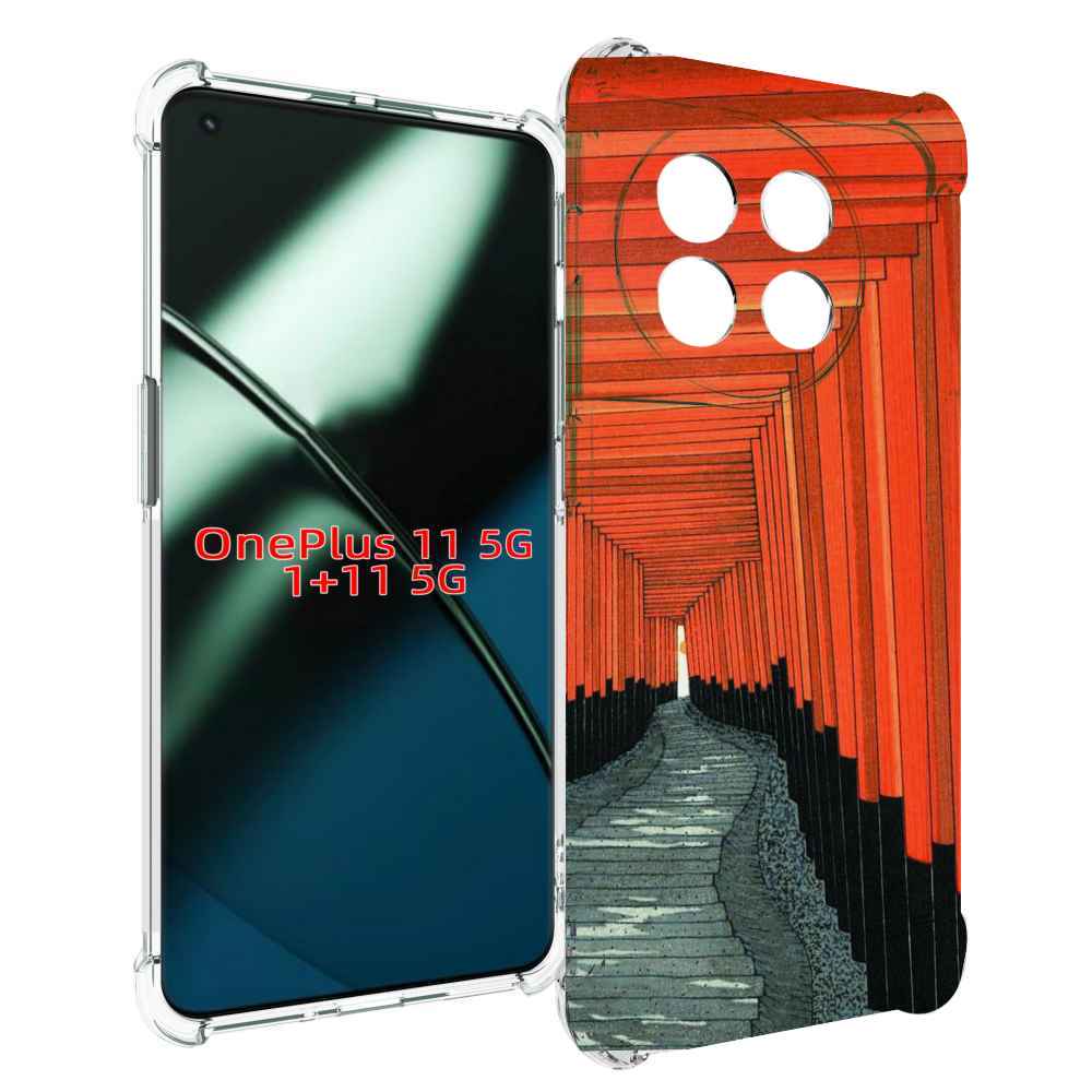 

Чехол MyPads красный коридор для OnePlus 11, Прозрачный, Tocco