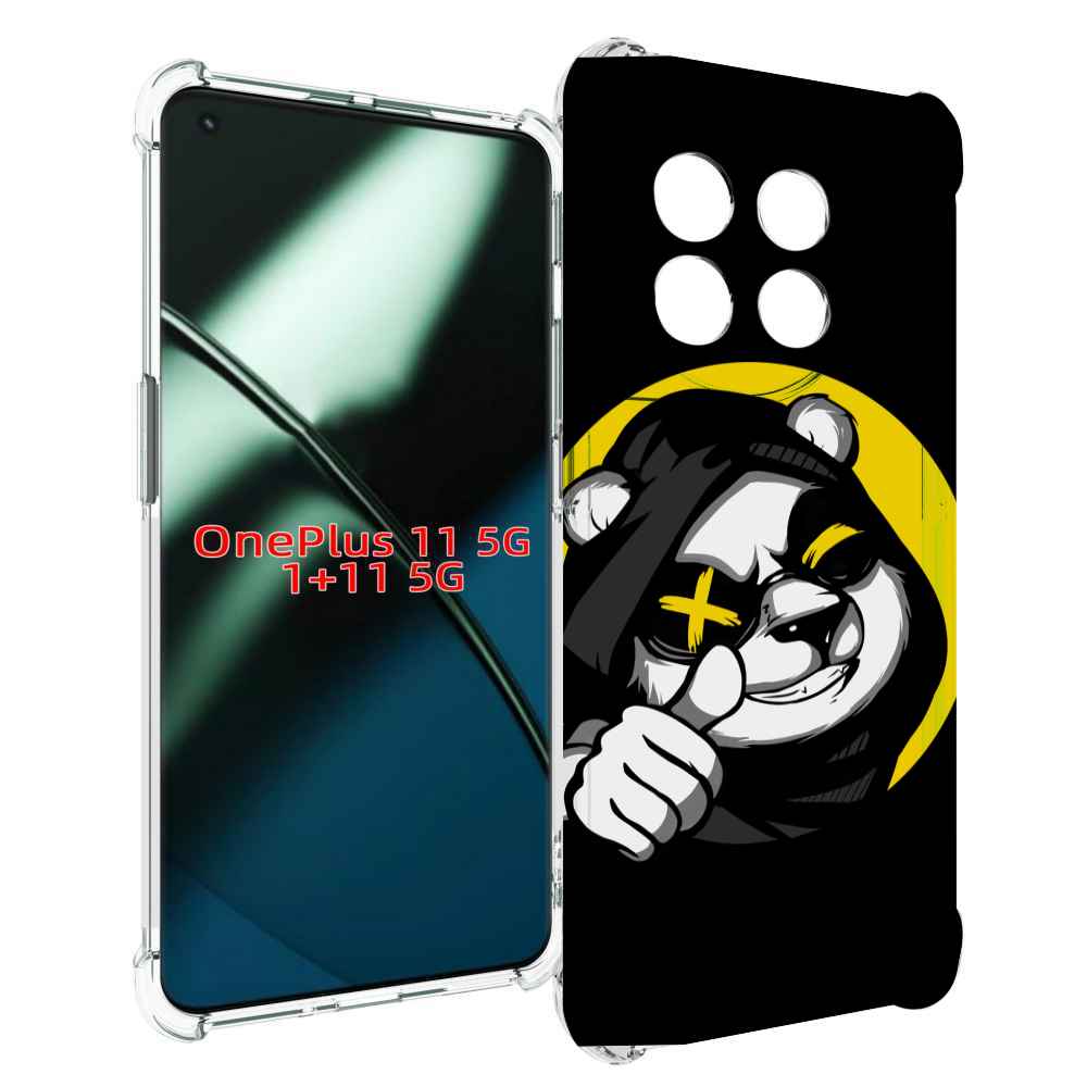 

Чехол MyPads крутая пандочка ок для OnePlus 11, Прозрачный, Tocco
