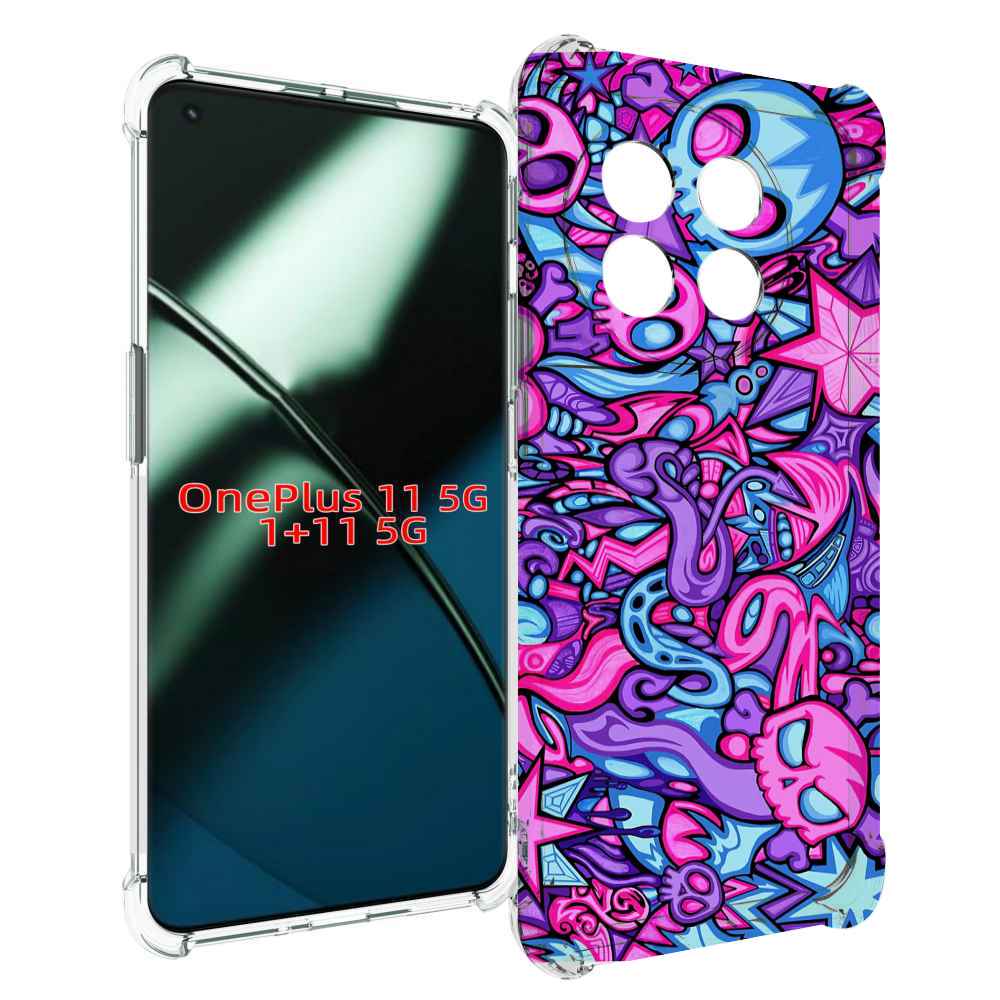 

Чехол MyPads крутой-паттерн для OnePlus 11, Прозрачный, Tocco