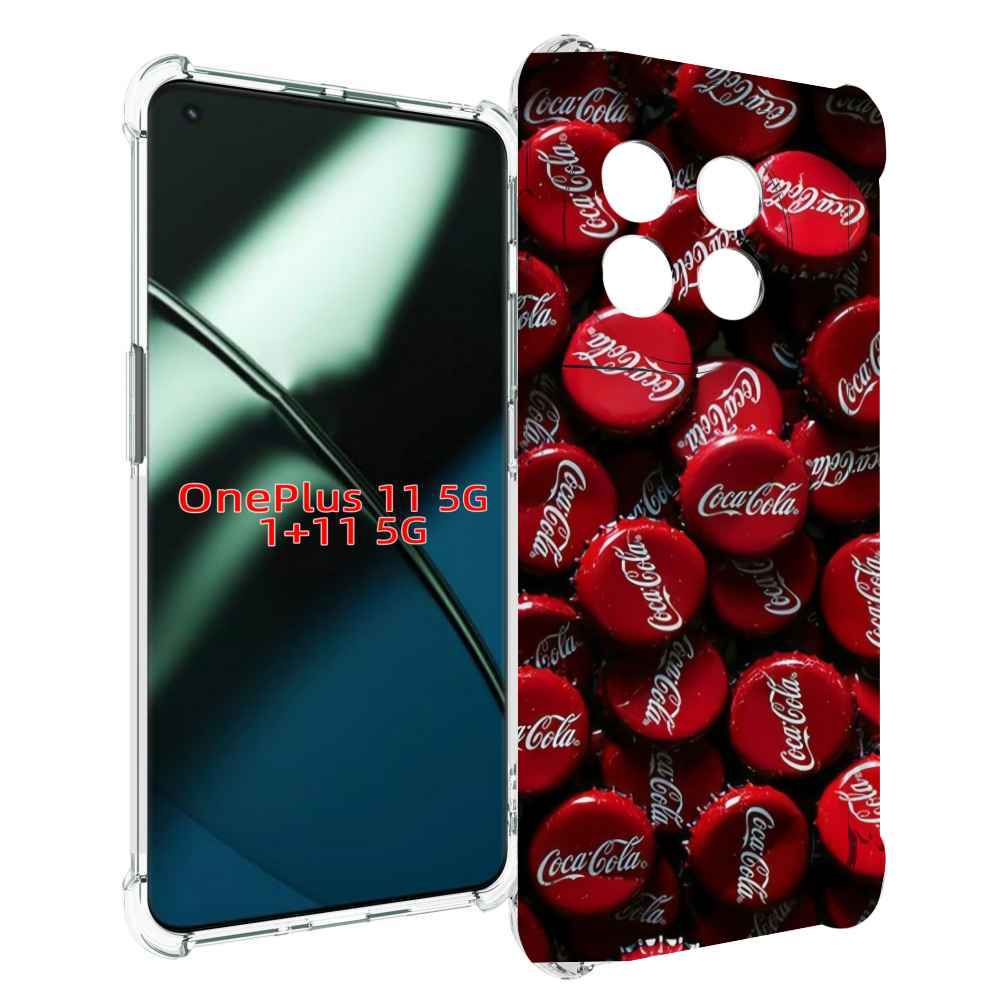 

Чехол MyPads крышки от кокаколы для OnePlus 11, Прозрачный, Tocco