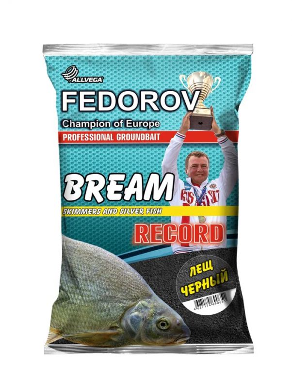 

Прикормка Allvega Fedorov Record 1 кг (ЛЕЩ ЧЕРНЫЙ), Fedorov Record
