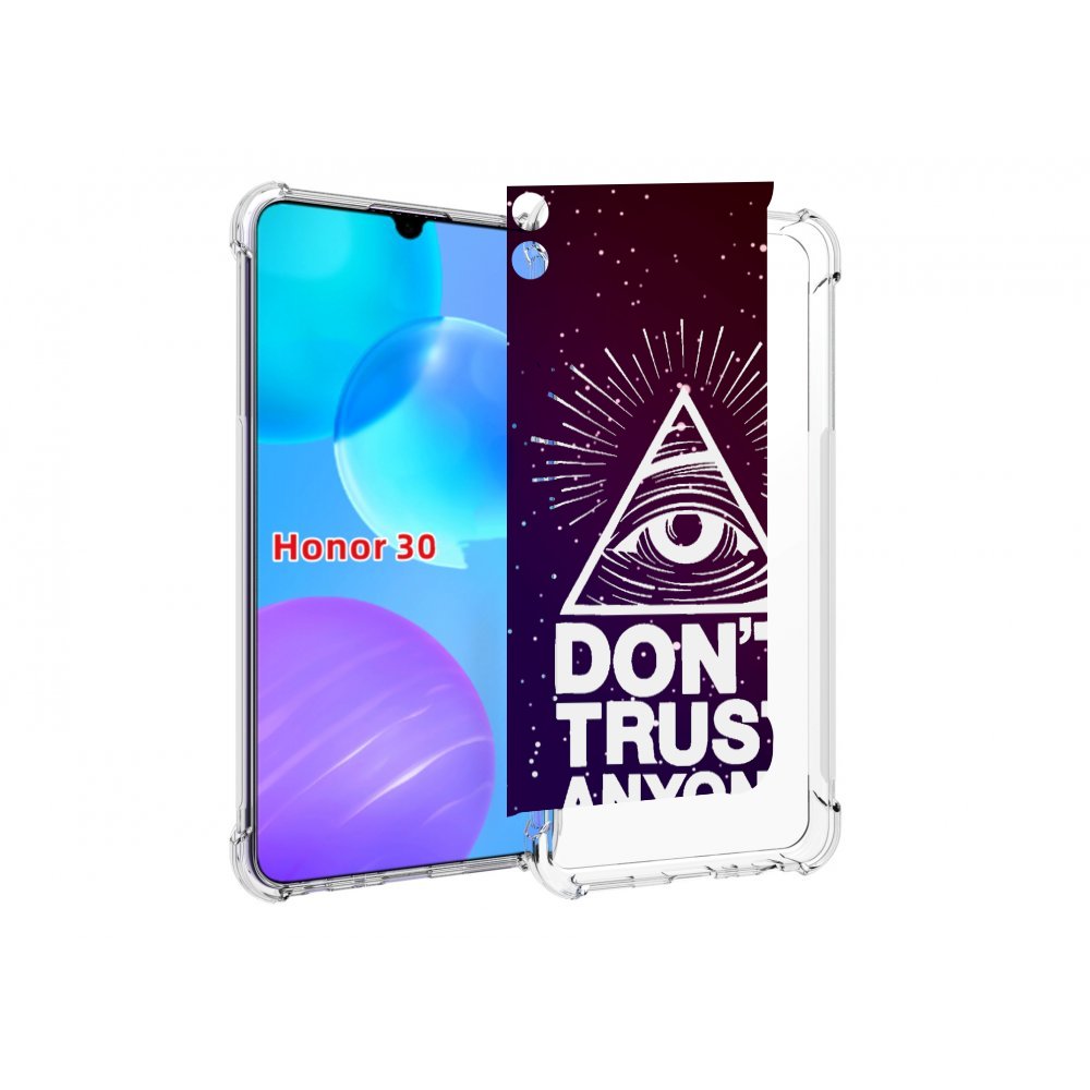 

Чехол MyPads Не-доверяй для Huawei Honor 30 Lite, Tocco