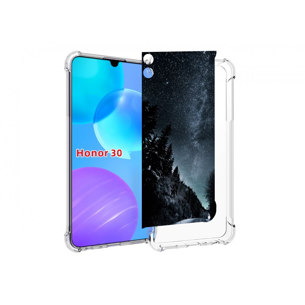 

Чехол MyPads Ночной-лес для Huawei Honor 30 Lite, Tocco