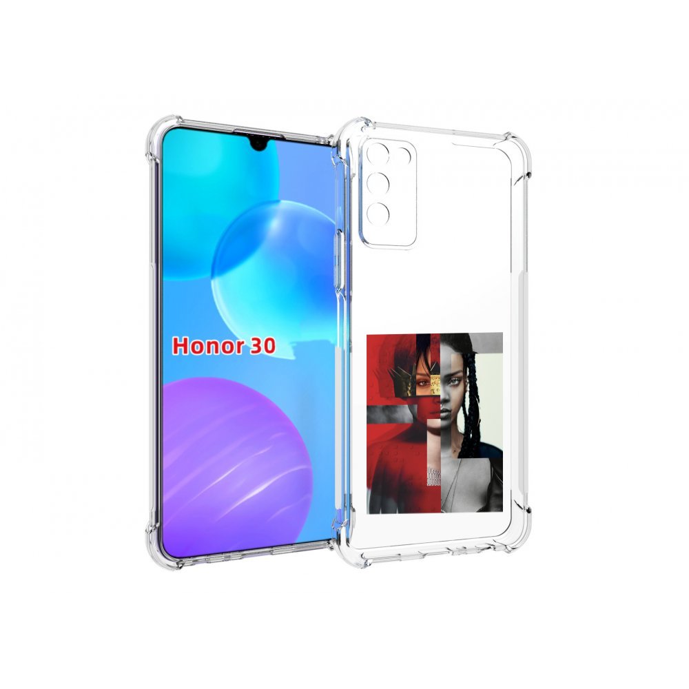 

Чехол MyPads Обложка-Рианна для Huawei Honor 30 Lite, Tocco