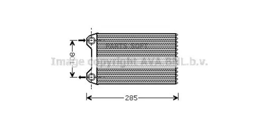 

AVA Радиатор печки AVA AIA6223