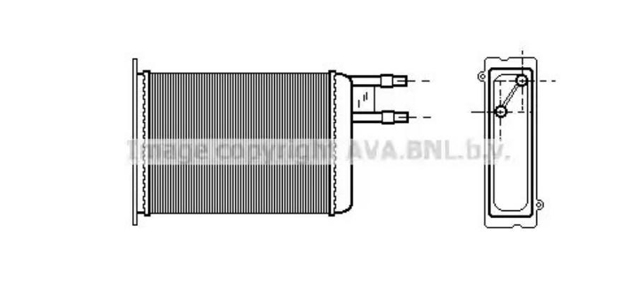 AVA Радиатор печки AVA CN6128