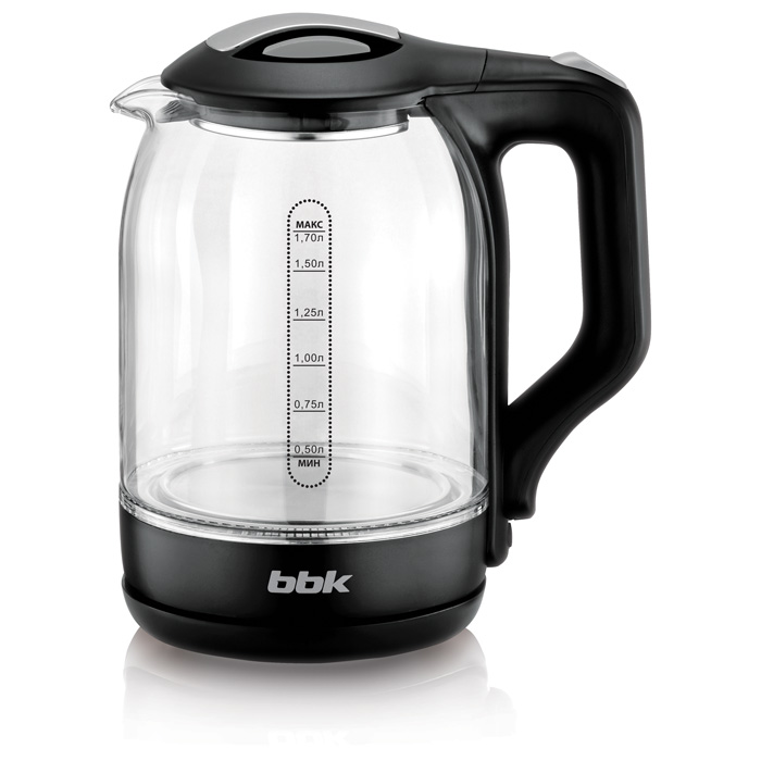 фото Чайник электрический bbk ek1724g black