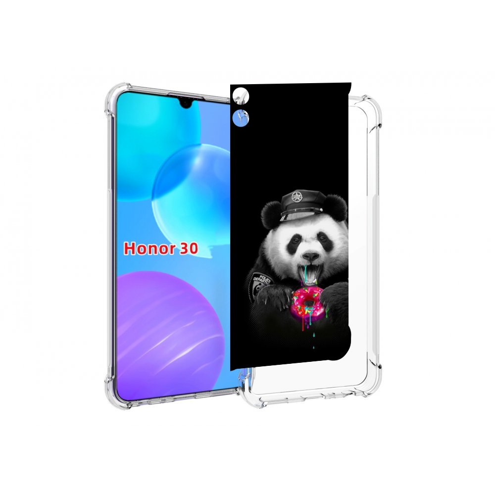 

Чехол MyPads Панда-с-пончиком для Huawei Honor 30 Lite, Tocco