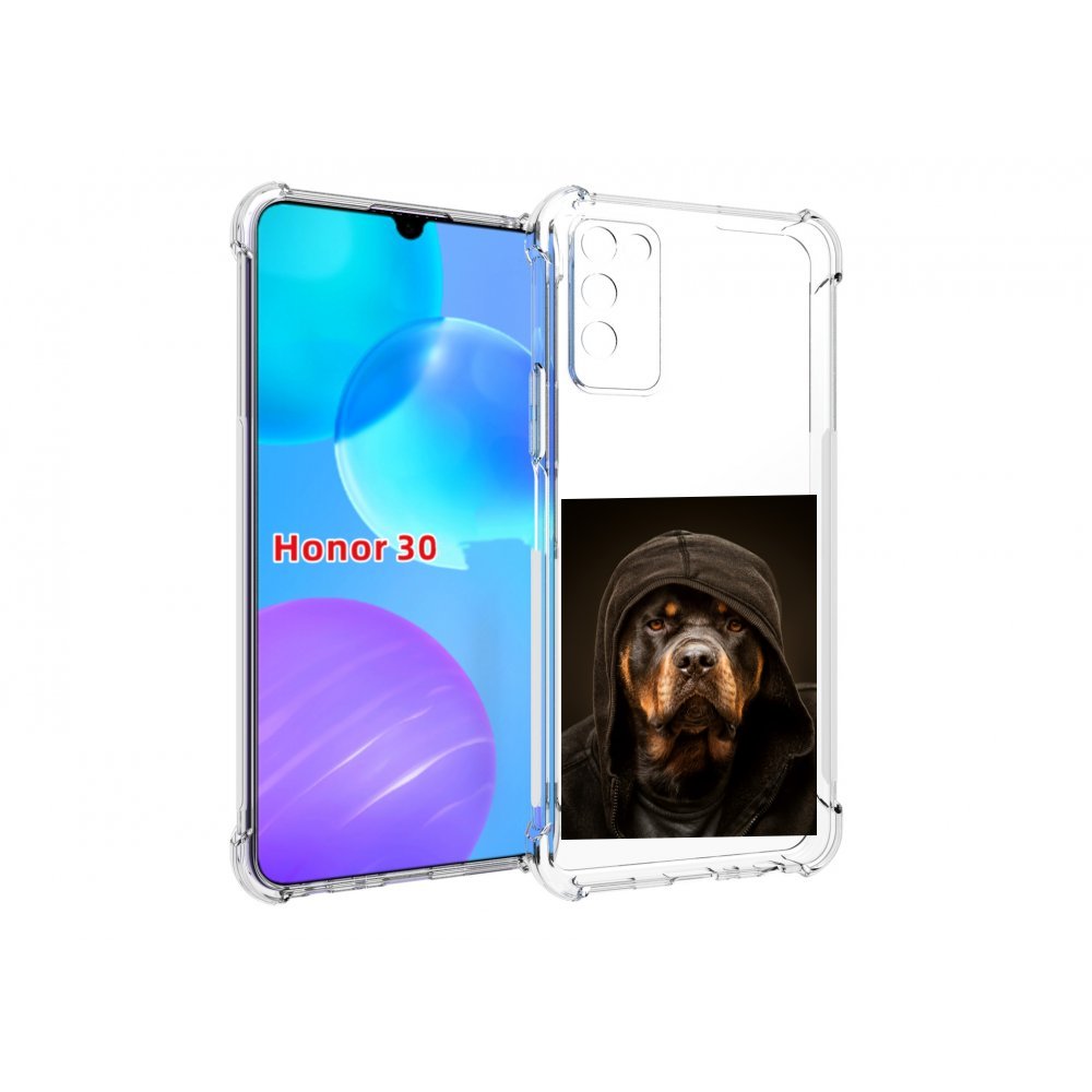 

Чехол MyPads Пес-барбос для Huawei Honor 30 Lite, Tocco