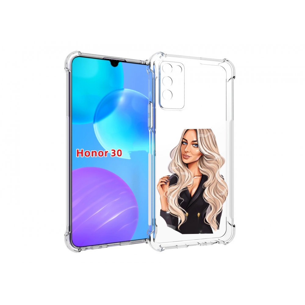 

Чехол MyPads Платье-пиджак женский для Huawei Honor 30 Lite, Tocco