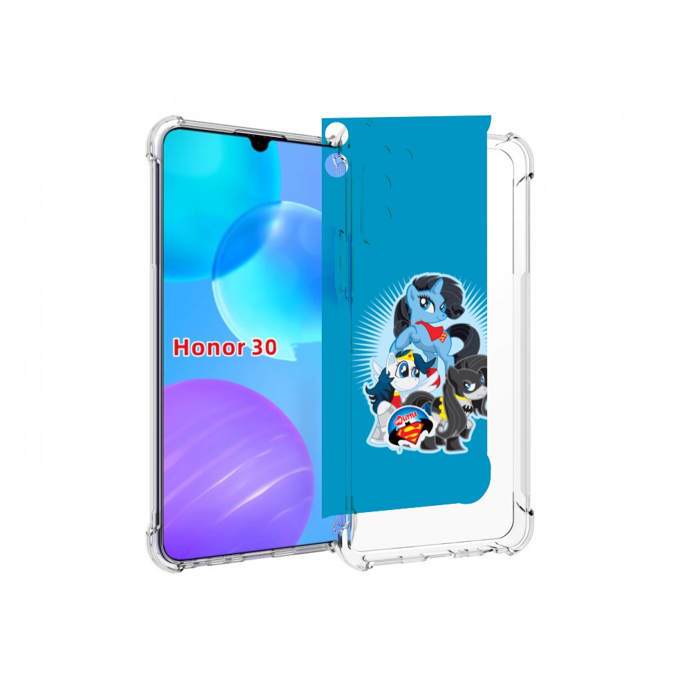 

Чехол MyPads Пони-литл для Huawei Honor 30 Lite, Tocco