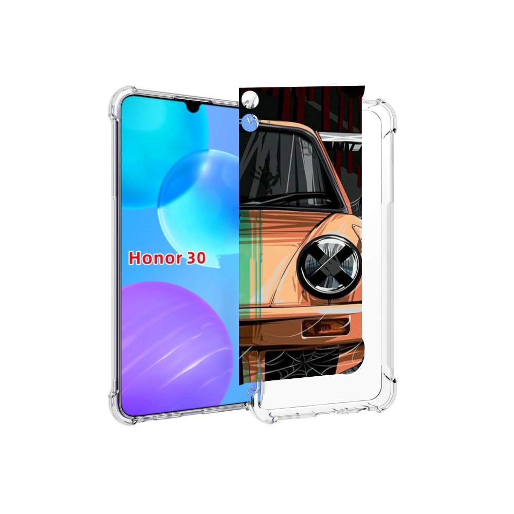 

Чехол MyPads Порш мужской для Huawei Honor 30 Lite, Tocco