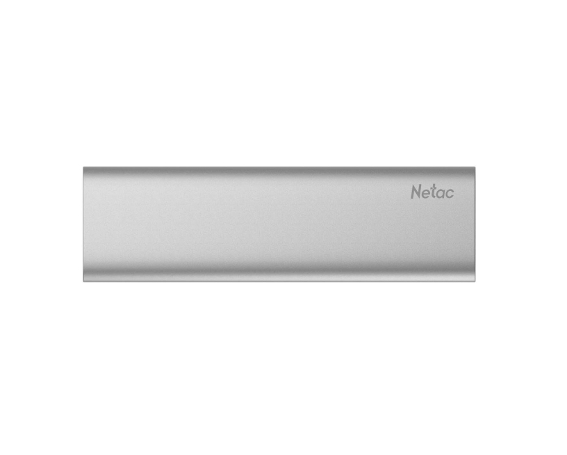 фото Внешний диск ssd netac z slim 1tb silver (nt01zslim-001t-32sl)