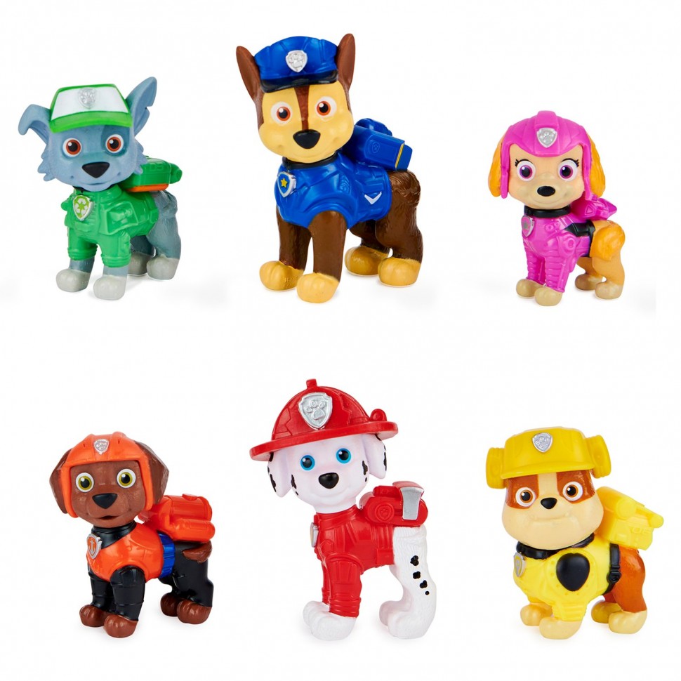 Набор фигурок Paw Patrol Кино 6 героев 6060361