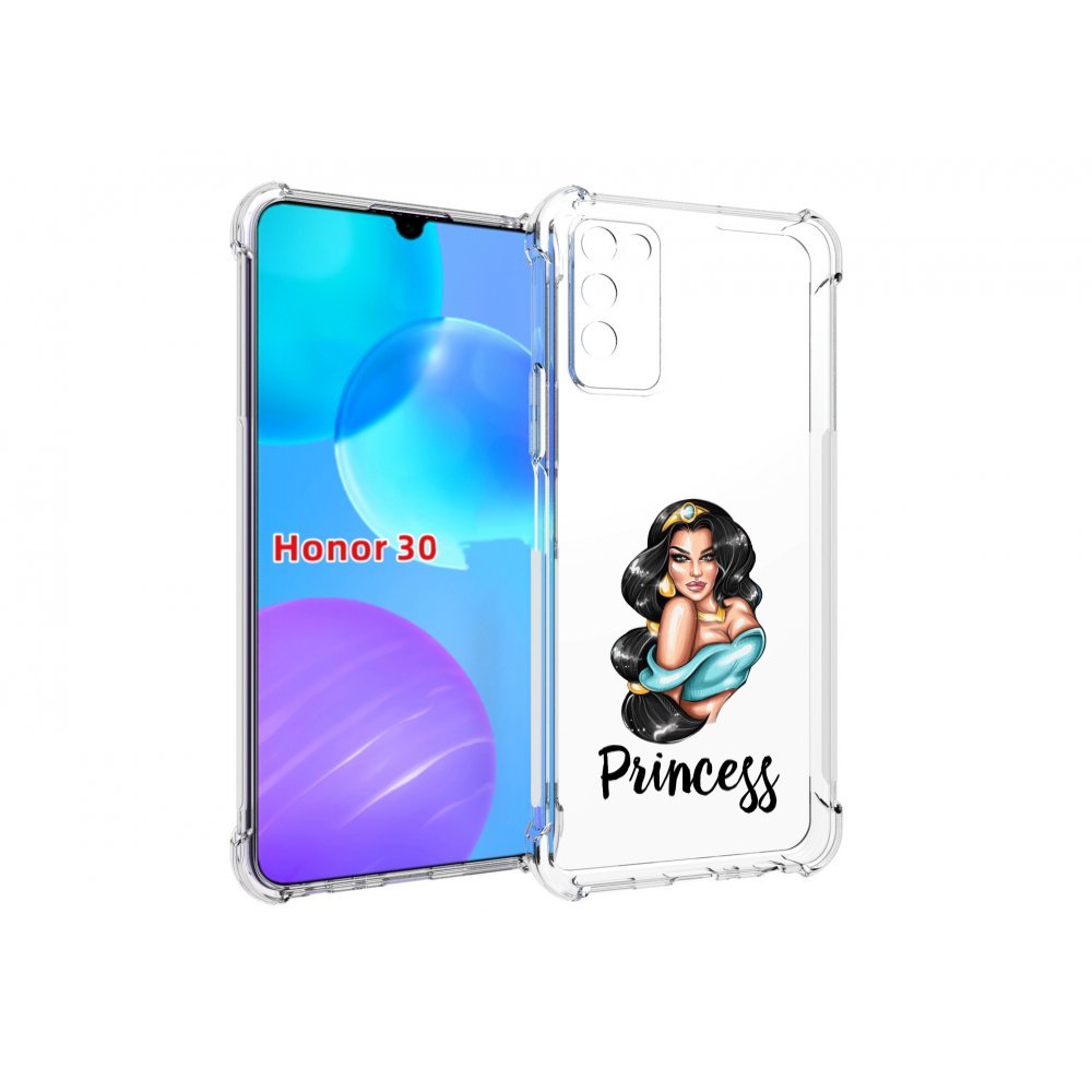 

Чехол MyPads Принцесса-Жасмин женский для Huawei Honor 30 Lite, Tocco