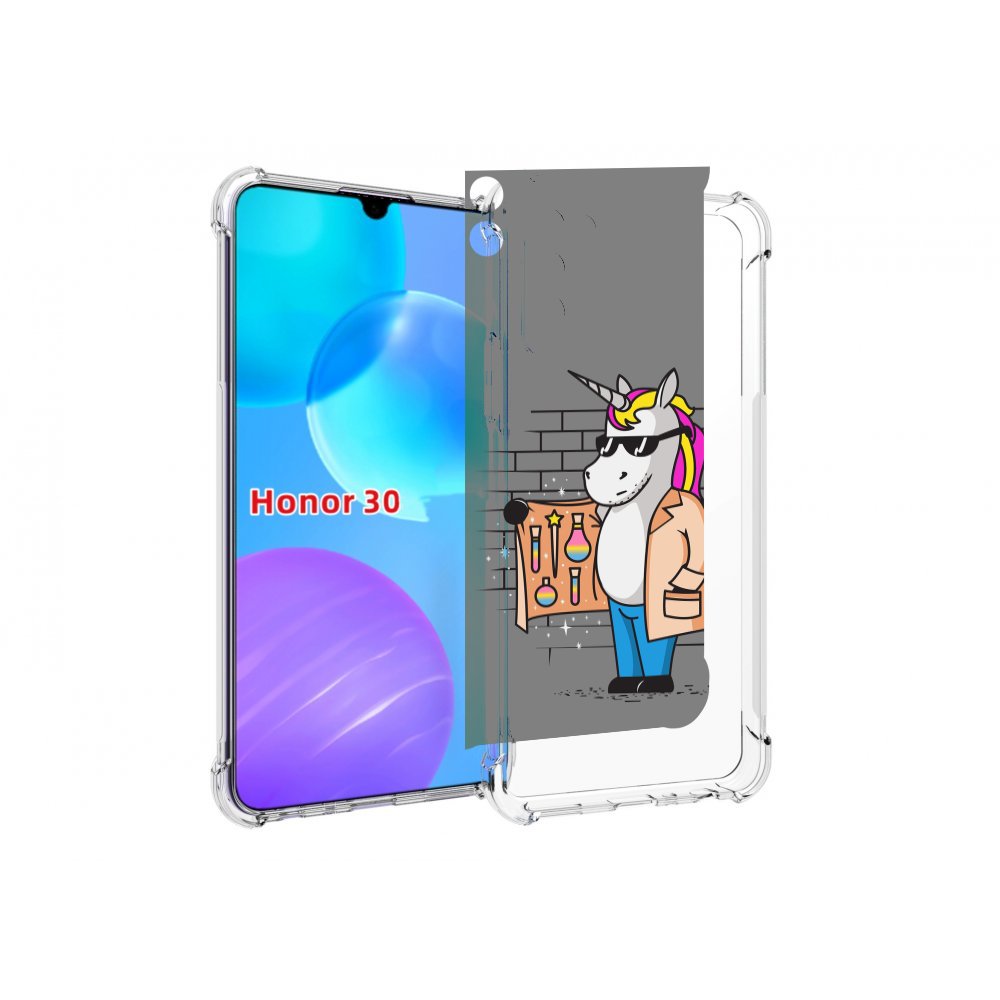 

Чехол MyPads Продавец-единорог для Huawei Honor 30 Lite, Tocco
