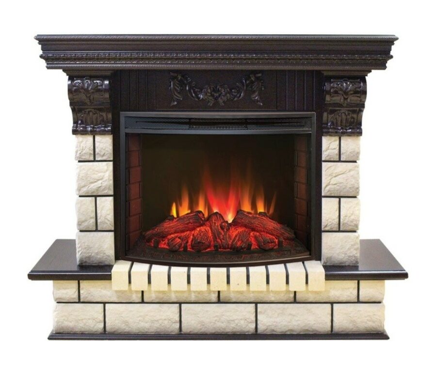

Электрокамин RealFlame Gracia АО с очагом Evrika 25,5 LED