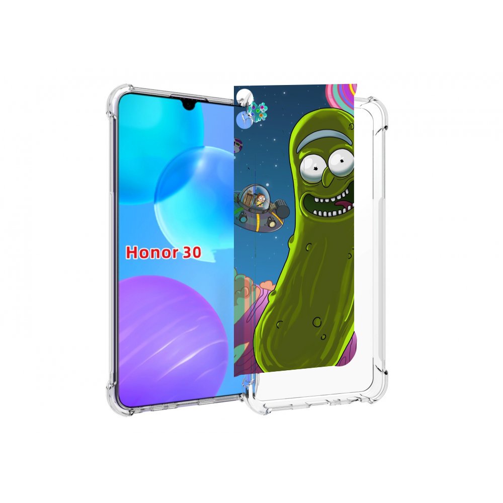 

Чехол MyPads Рик огурец для Huawei Honor 30 Lite, Tocco