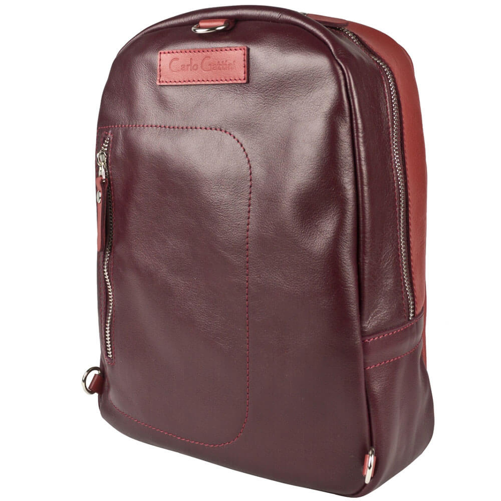 

Рюкзак унисекс Carlo Gattini Albera, burgundy/red, Коричневый, Albera